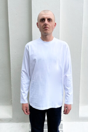 BOYD CLASSIC L/S TEE (WHITE)- MENS