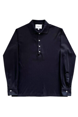 BOYD POLO NAPOLITANO L/S (BLACK)