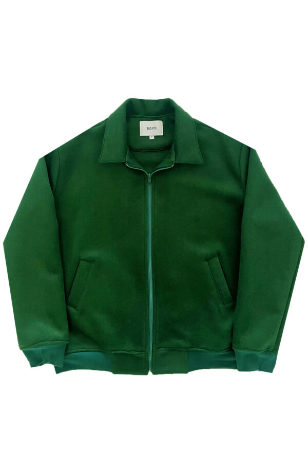 BOYD HARRINGTON WOOL BOMBER (BOTTLE)