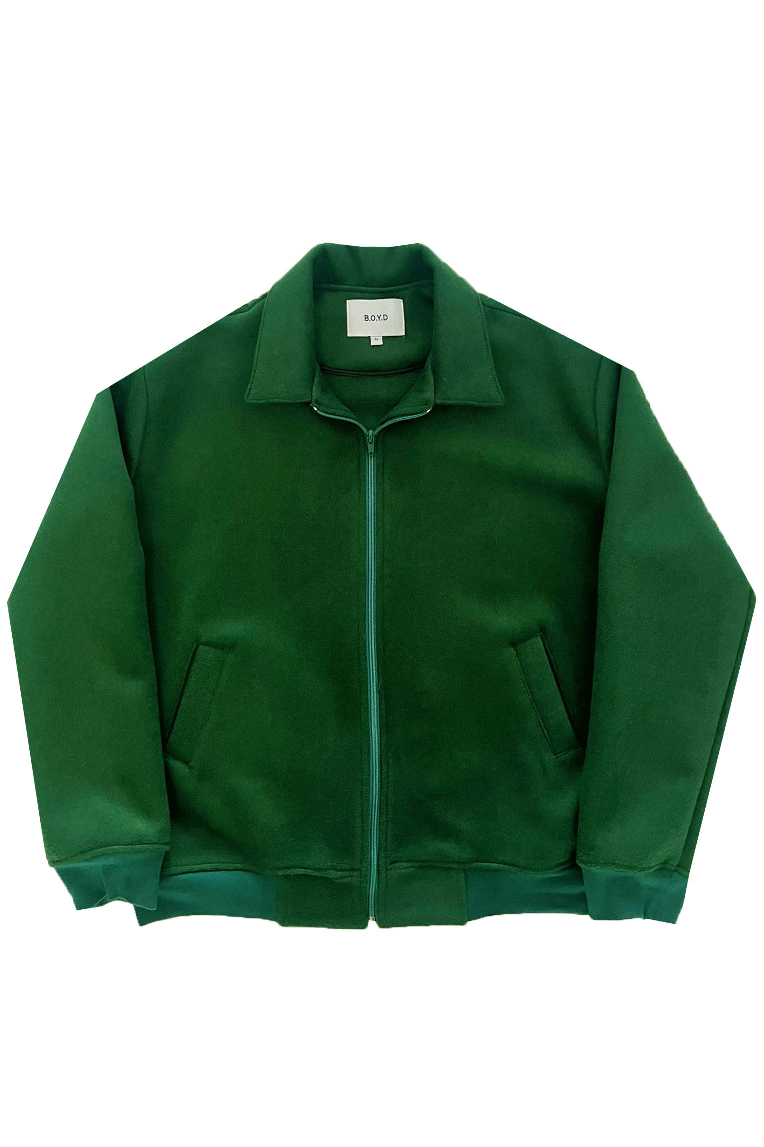 BOYD HARRINGTON WOOL BOMBER (BOTTLE)