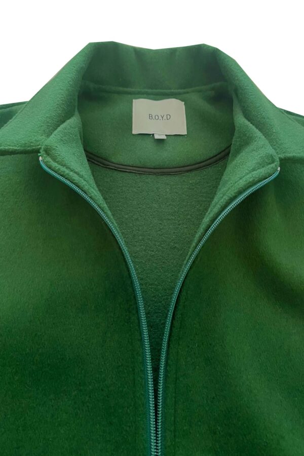BOYD HARRINGTON WOOL BOMBER (BOTTLE) - Image 2