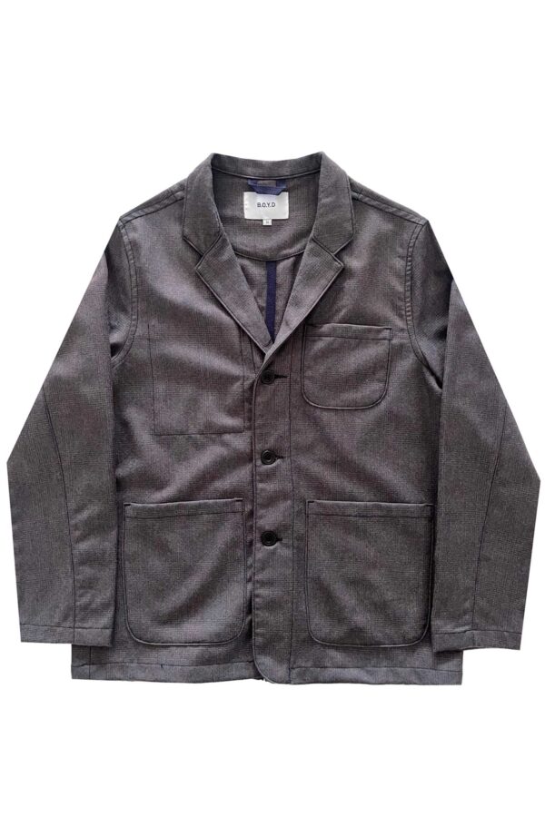 BOYD TAILORED SPORTSCOAT (GREY CHECK)