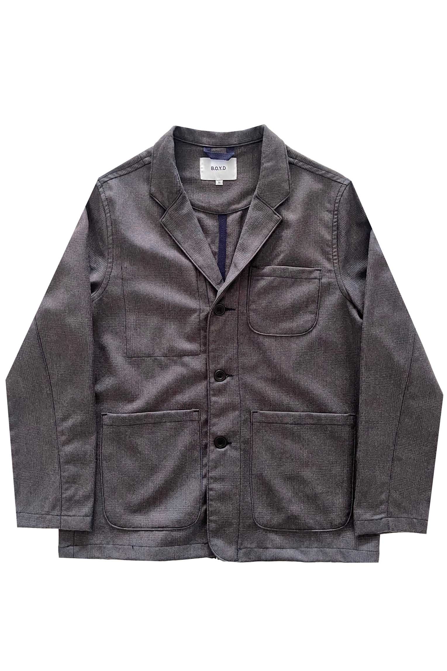 BOYD TAILORED SPORTSCOAT (GREY CHECK)
