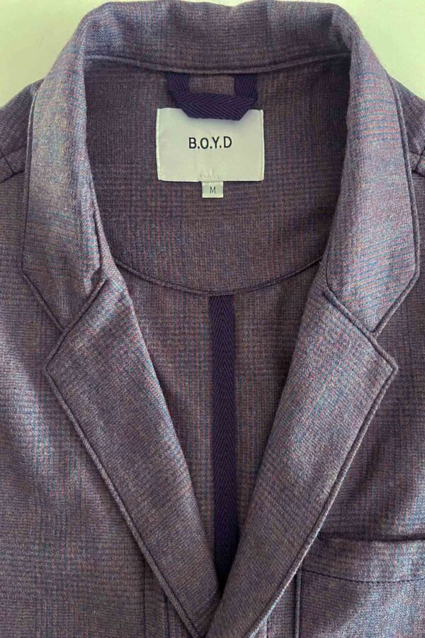 BOYD TAILORED SPORTSCOAT (GREY CHECK) - Image 4