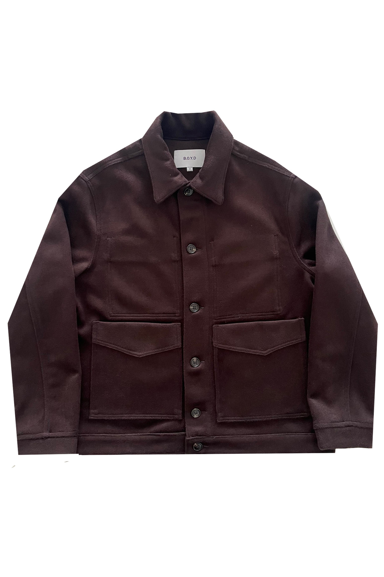 BOYD 202 WOOL JACKET (CHOCOLATE)