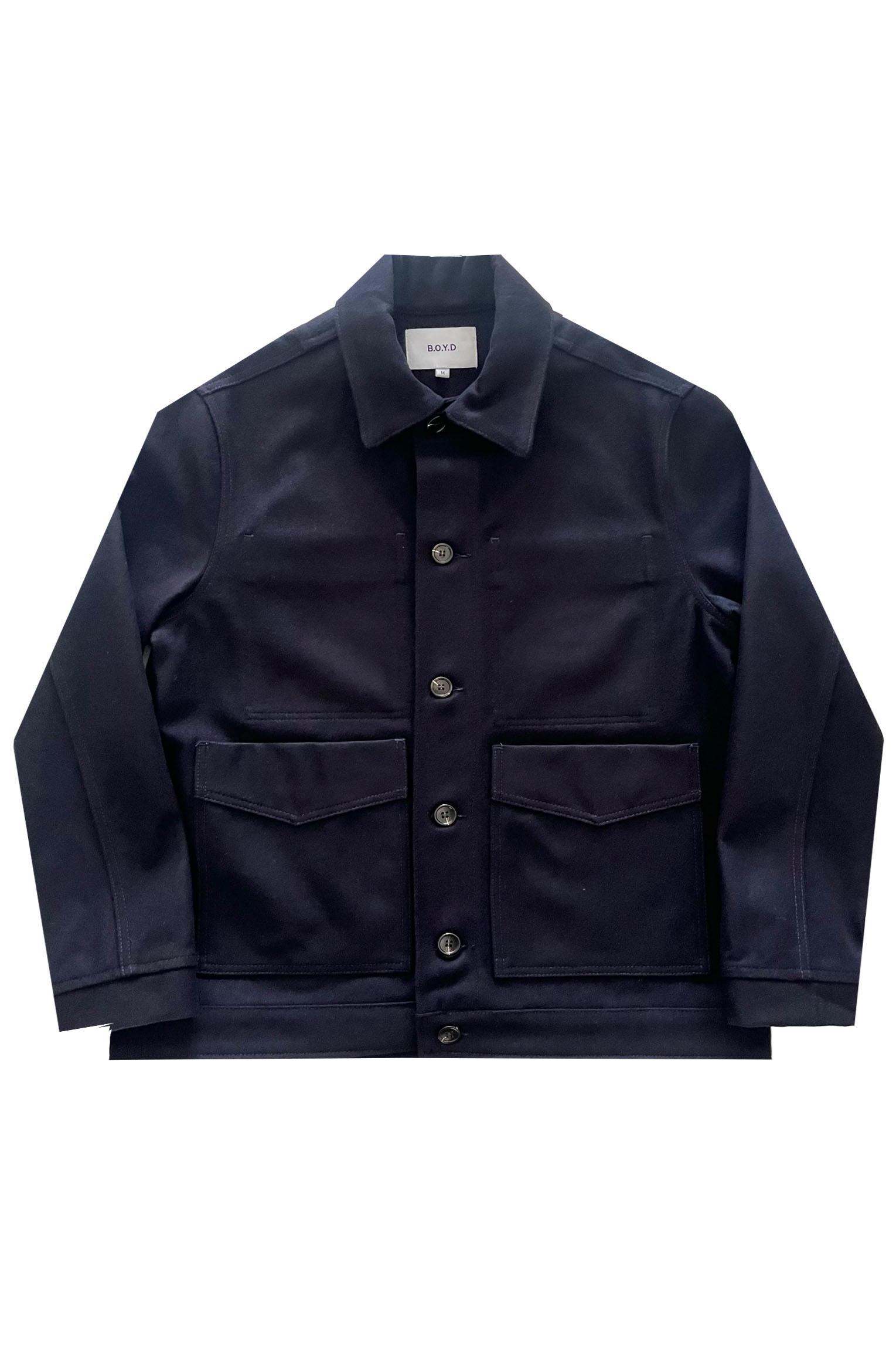 BOYD 202 WOOL JACKET. (INK NAVY)