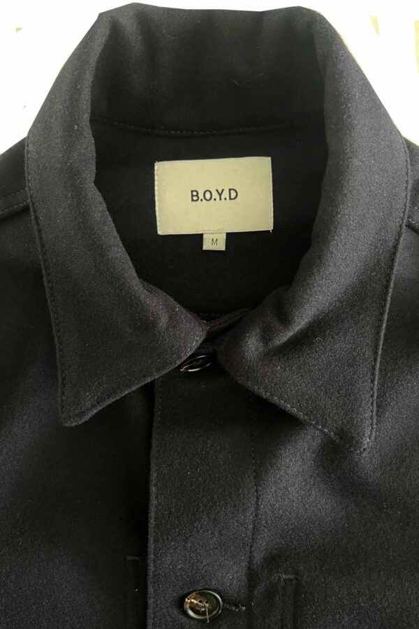 BOYD 202 WOOL JACKET. (INK NAVY) - Image 4