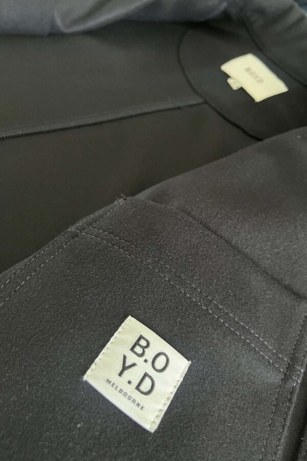 BOYD 202 WOOL JACKET. (INK NAVY) - Image 3