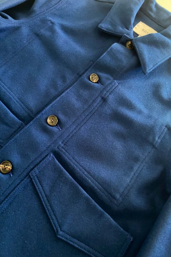 BOYD 202 WOOL JACKET (DK ROYAL) - Image 2