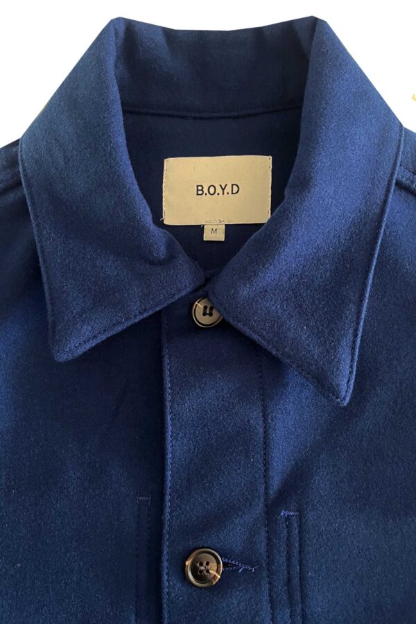 BOYD 202 WOOL JACKET (DK ROYAL) - Image 4