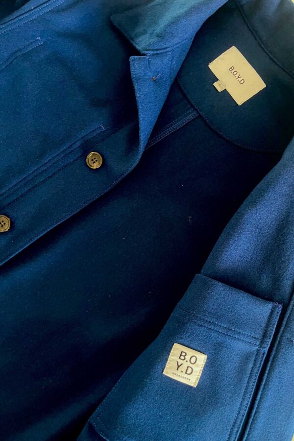 BOYD 202 WOOL JACKET (DK ROYAL) - Image 3