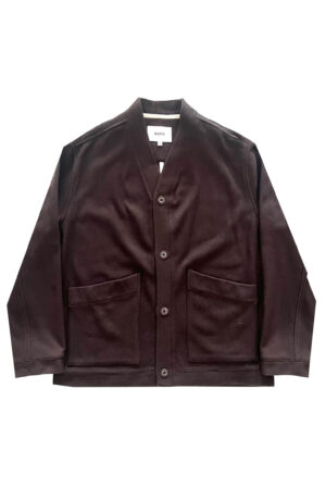 BOYD HERITAGE WOOL CARDIGAN (CHOCOLATE)