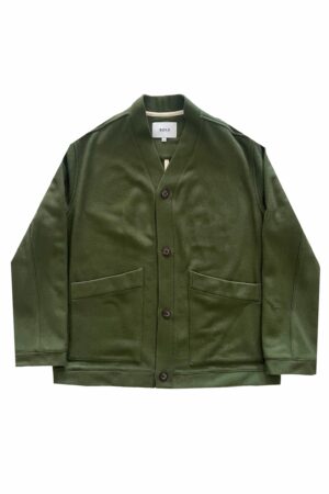 BOYD HERITAGE WOOL CARDIGAN (KHAKI)