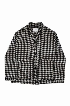 BOYD HERITAGE WOOL CARDIGAN (HOUNDSTOOTH)