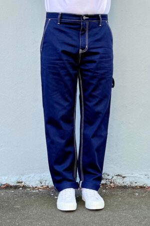 BOYD 404 WORKER PANT (BLUE/WHITE)- MENS