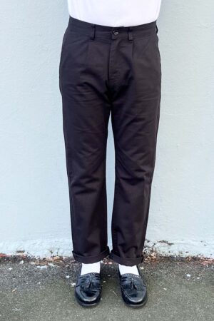 BOYD 404 PLEAT PANTS (BLACK)