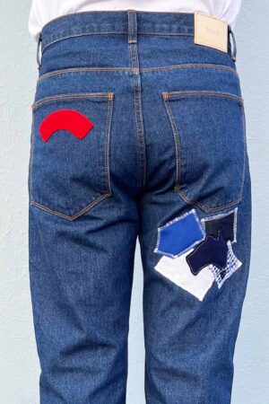 BOYD 202 SIMON CUSTOM PATCH JEAN- MIDSTONE