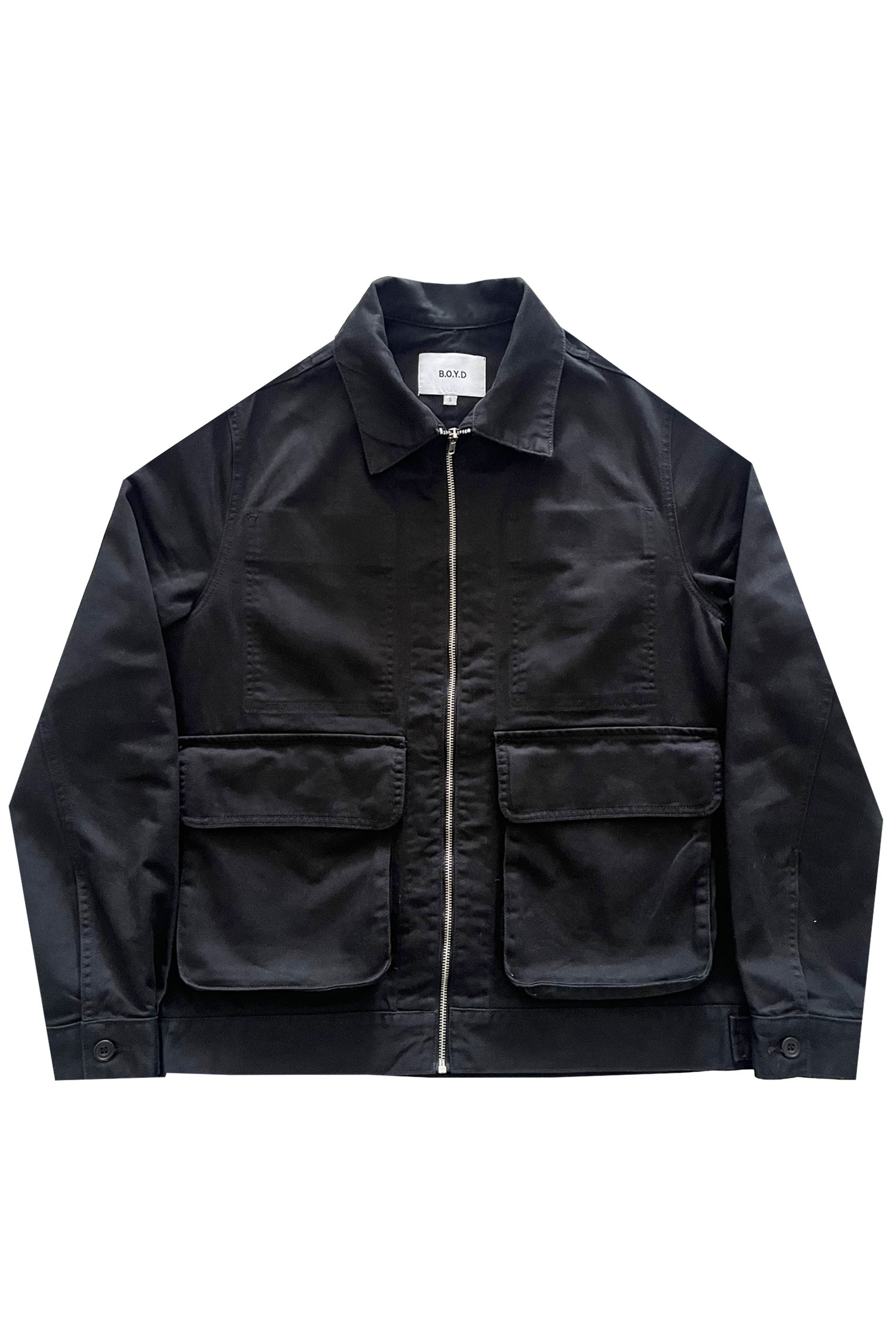 BOYD 303 ZIP JACKET (BLACK)